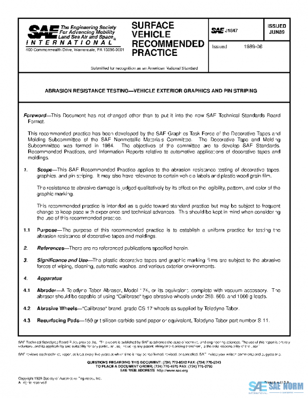 SAE J1847_198906 PDF