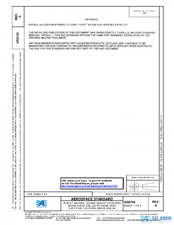 SAE AS9742A PDF