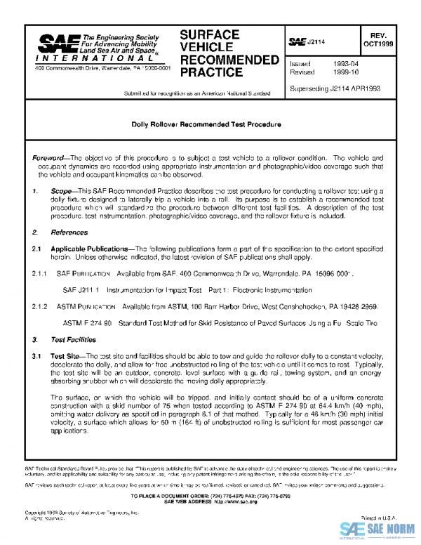 SAE J2114_199910 PDF