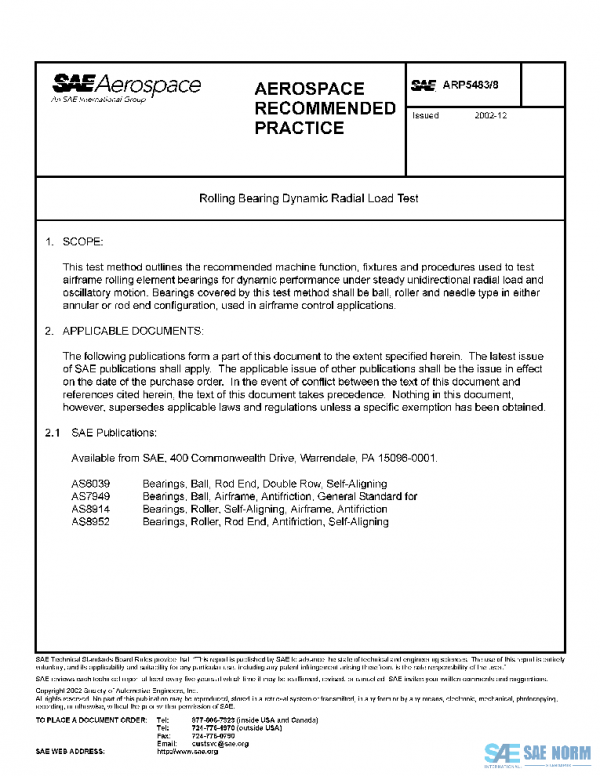 SAE ARP5483/8 PDF