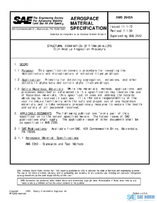 SAE AMS2642A PDF