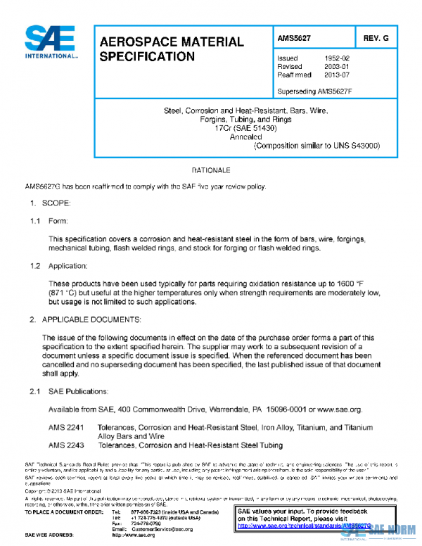 SAE AMS5627G PDF