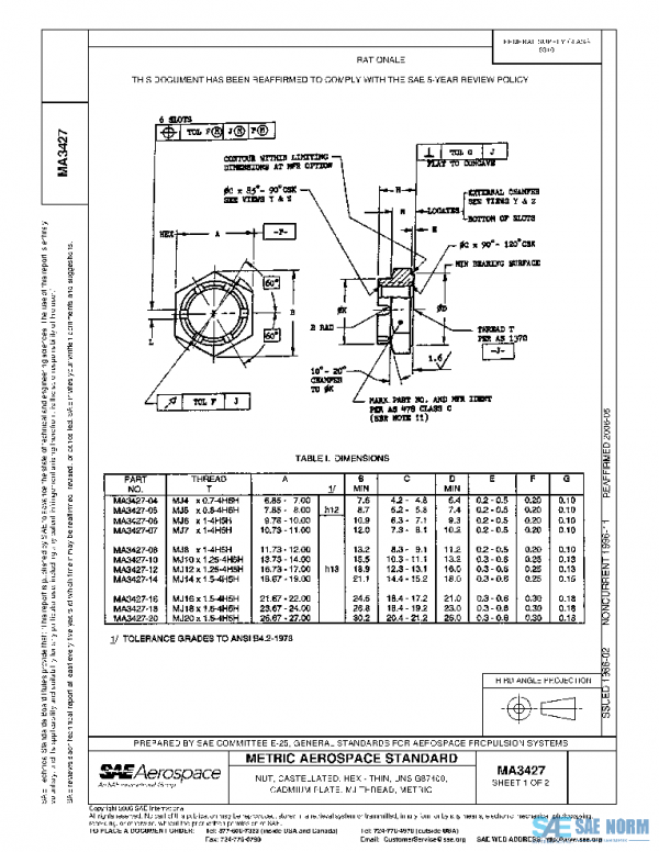 SAE MA3427 PDF