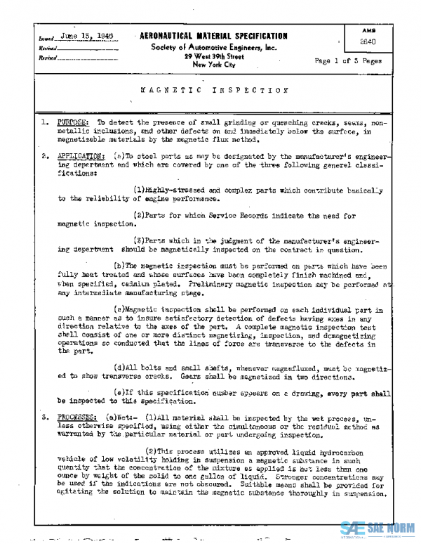 SAE AMS2640 PDF SAE AMS2640 PDF