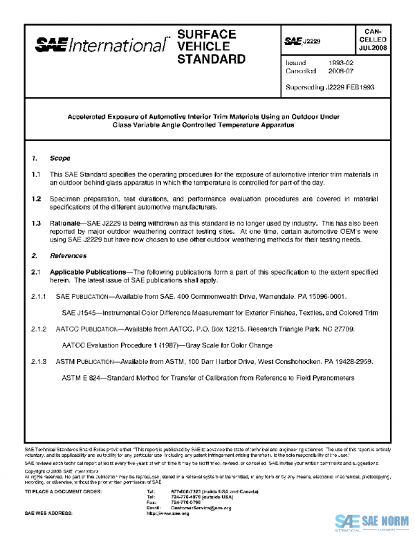 SAE J2229_200807 PDF SAE J2229_200807 PDF