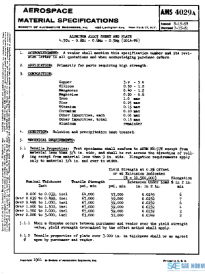 SAE AMS4029A PDF