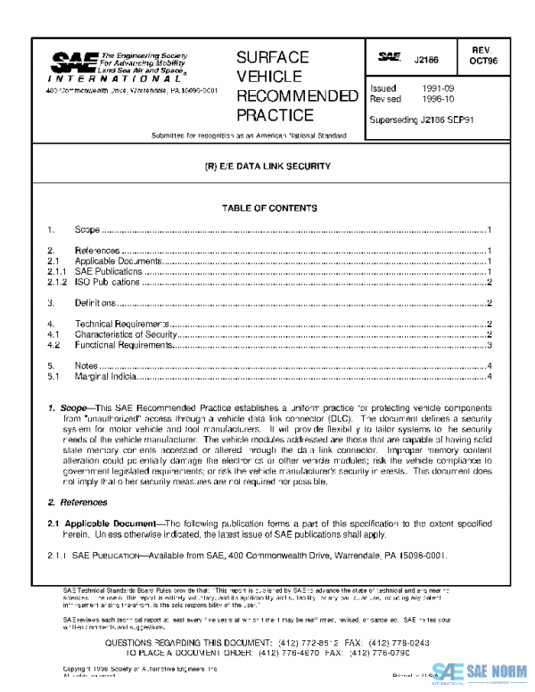 SAE J2186_199610 PDF SAE J2186_199610 PDF