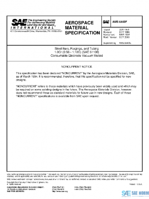 SAE AMS6443F PDF