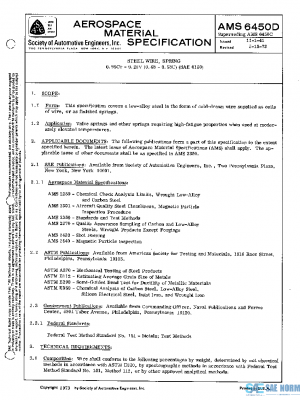 SAE AMS6450D PDF