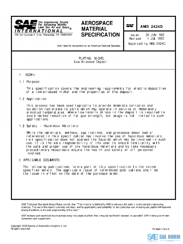 SAE AMS2424D PDF