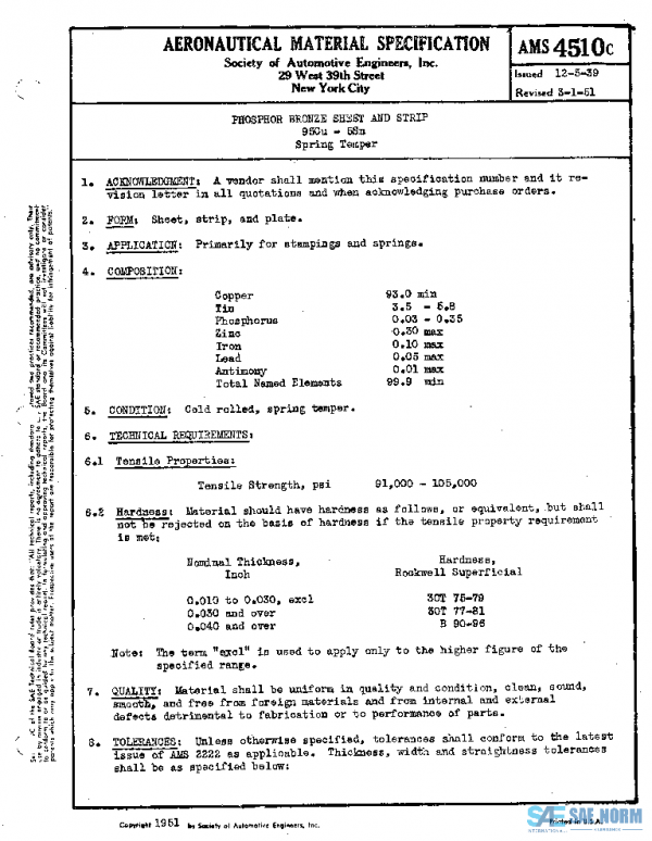 SAE AMS4510C PDF SAE AMS4510C PDF