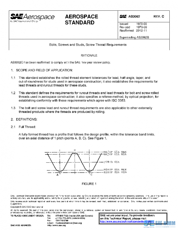 SAE AS3062C PDF