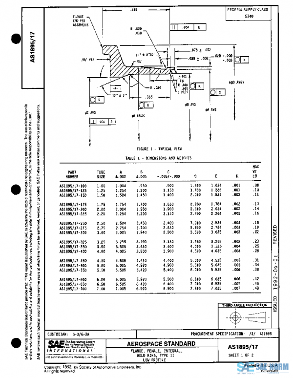 SAE AS1895/17 PDF SAE AS1895/17 PDF