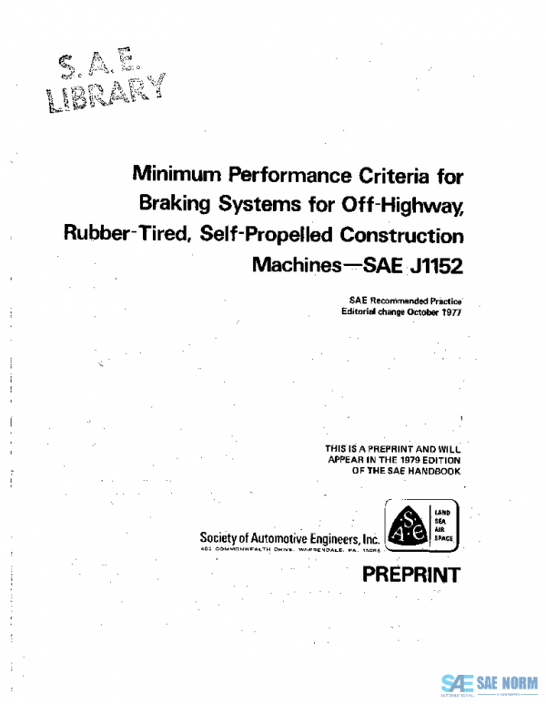 SAE J1152_197710 PDF