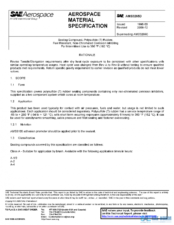 SAE AMS3265D PDF