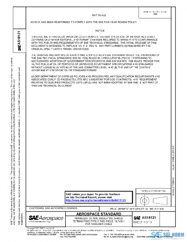 SAE AS18121 PDF