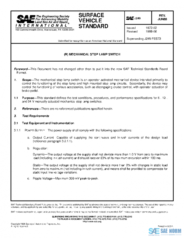 SAE J249_198806 PDF