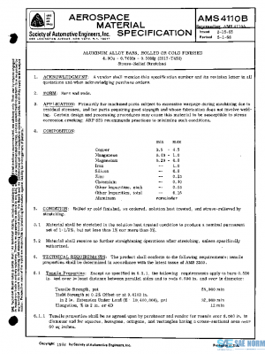 SAE AMS4110B PDF