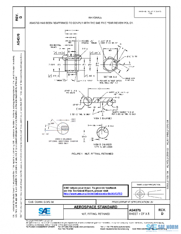 SAE AS4370D PDF SAE AS4370D PDF