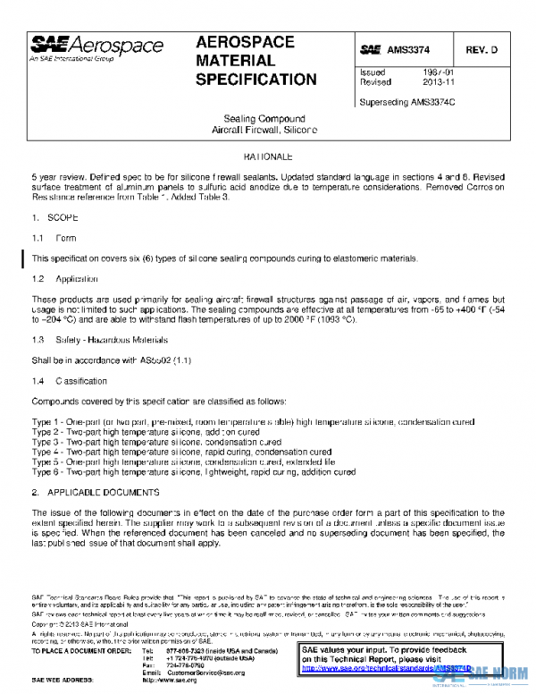 SAE AMS3374D PDF