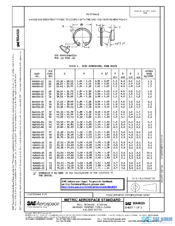 SAE MA4029 PDF SAE MA4029 PDF