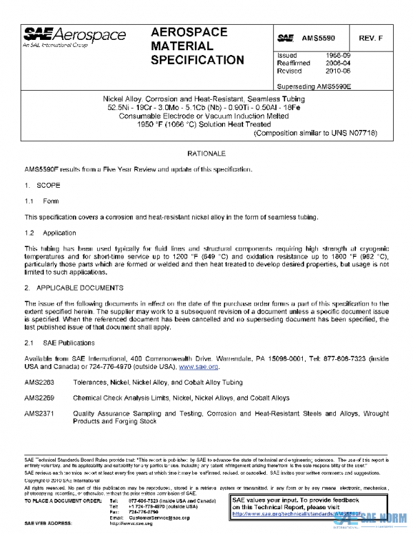 SAE AMS5590F PDF
