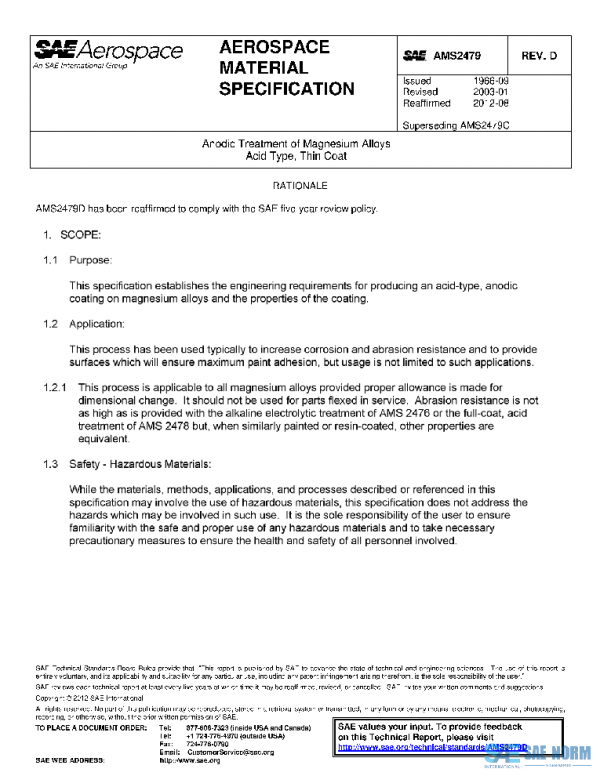 SAE AMS2479D PDF