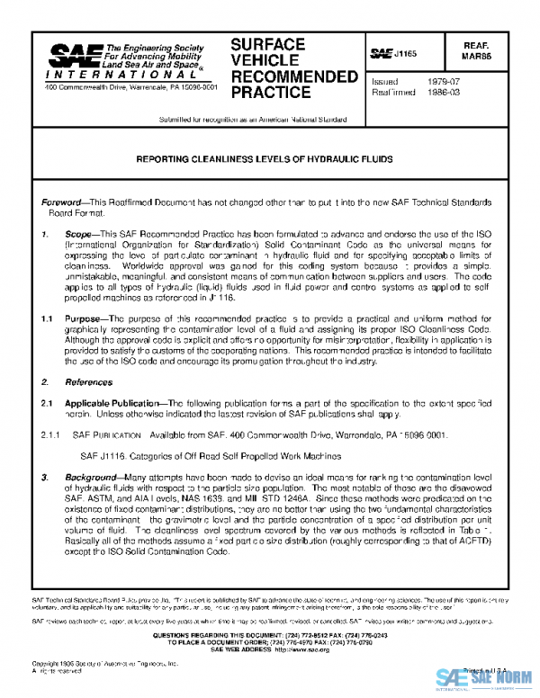 SAE J1165_198603 PDF