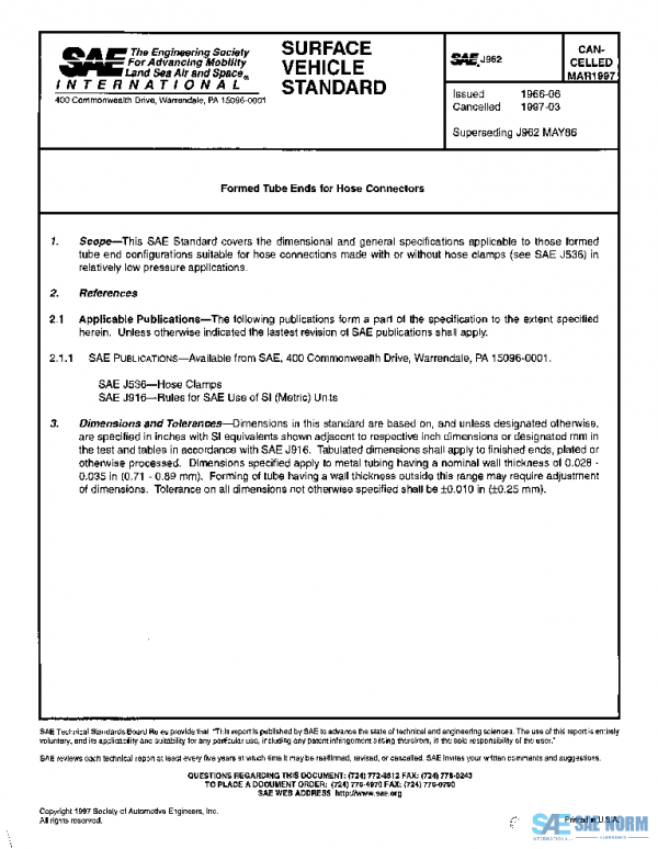 SAE J962_199703 PDF