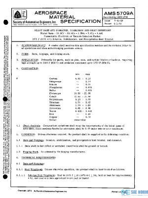 SAE AMS5709A PDF