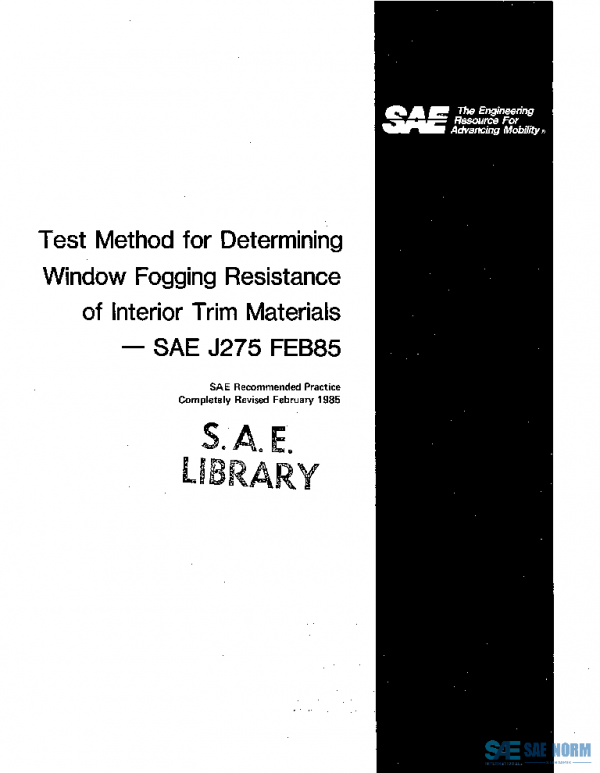 SAE J275_198502 PDF