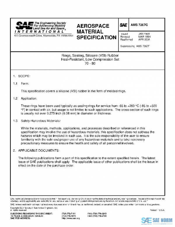 SAE AMS7267G PDF