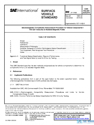 SAE J1113/22_201008 PDF
