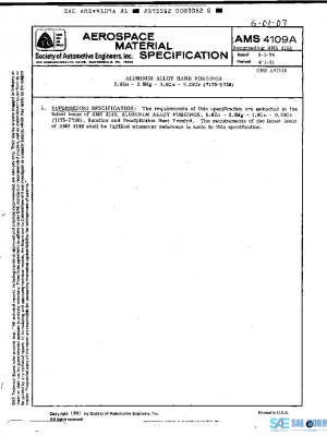 SAE AMS4109A PDF