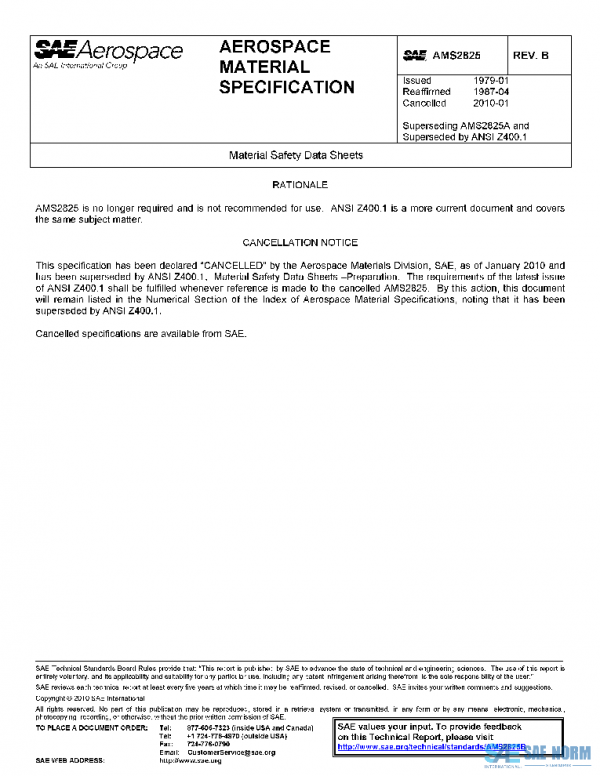 SAE AMS2825B PDF