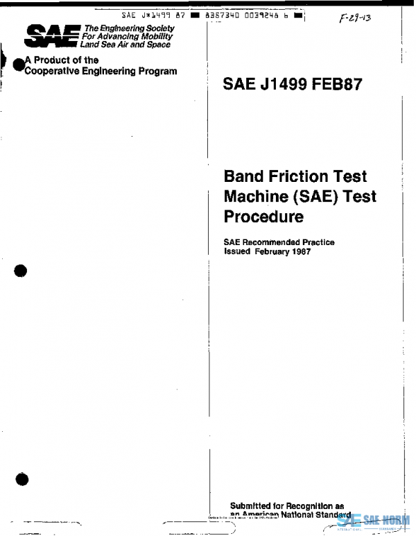 SAE J1499_198702 PDF SAE J1499_198702 PDF