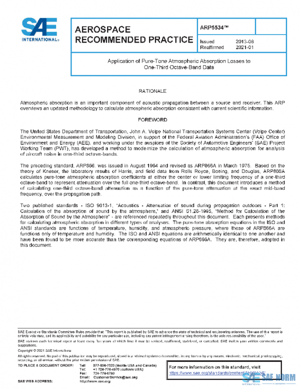 SAE ARP5534 PDF