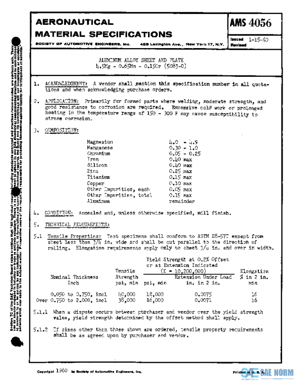 SAE AMS4056 PDF SAE AMS4056 PDF