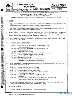 SAE AMS5707D PDF