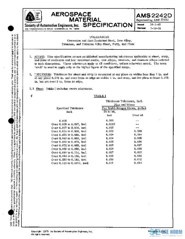 SAE AMS2242D PDF