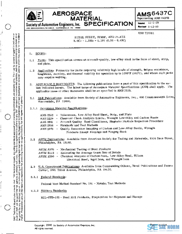SAE AMS6437C PDF