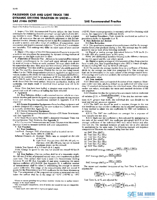 SAE J1466_198510 PDF SAE J1466_198510 PDF