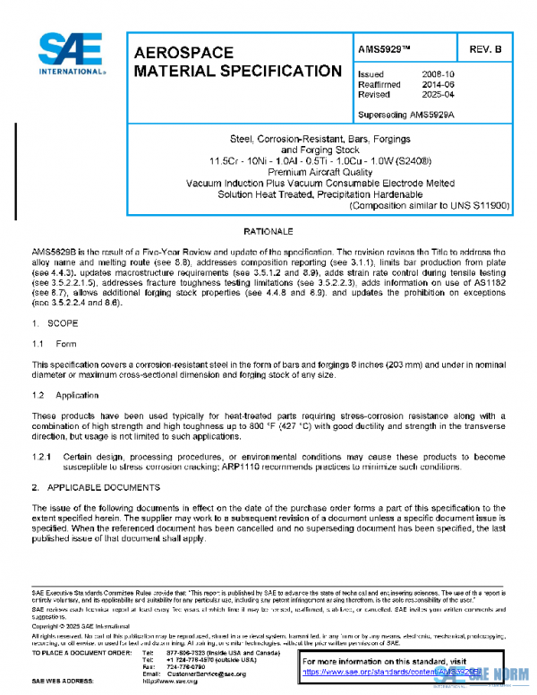 SAE AMS5929B PDF