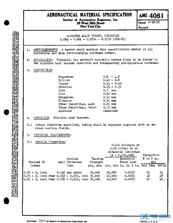 SAE AMS4081 PDF SAE AMS4081 PDF
