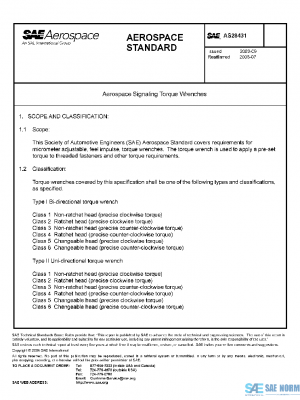 SAE AS28431 PDF