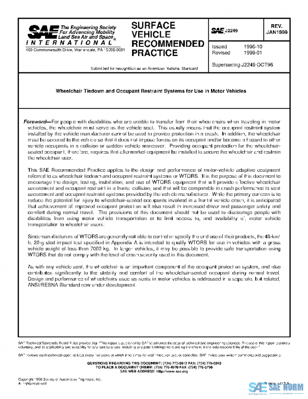 SAE J2249_199901 PDF