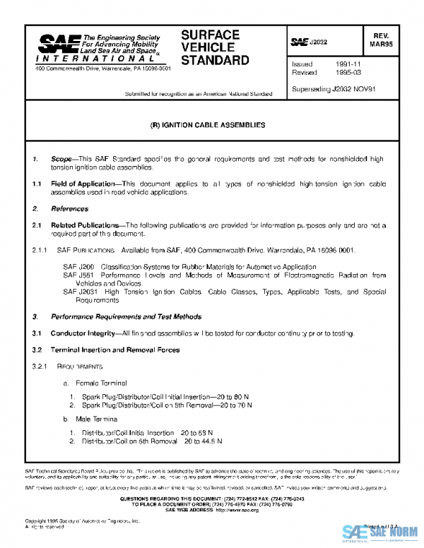 SAE J2032_199503 PDF