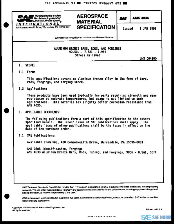 SAE AMS4634 PDF