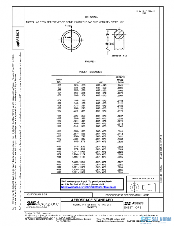 SAE AS3578 PDF