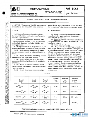 SAE AS832 PDF